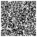 QR code with M B Construction contacts