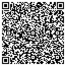 QR code with B&Voptical contacts
