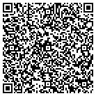 QR code with A A A Locksmith A 24 Hour contacts