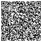 QR code with A A A Locksmith A 24 Hour contacts