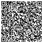 QR code with A A A Locksmith A 24 Hour contacts
