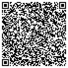 QR code with A A A Locksmith A 24 Hour contacts