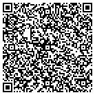 QR code with A A A Locksmith A 24 Hour contacts