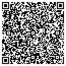 QR code with H & R Locksmith contacts