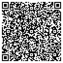 QR code with K A B F contacts