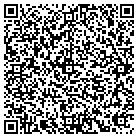 QR code with A A A & 1 Locksmith 24 Hour contacts