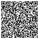 QR code with H & L Powder Coating contacts