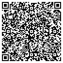 QR code with H B S A contacts