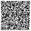 QR code with P Metcalf contacts
