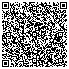 QR code with B & R Small Engine Service contacts
