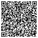 QR code with V A S contacts