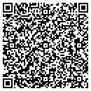 QR code with P E Lantz Construction contacts