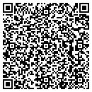 QR code with P Richardson contacts
