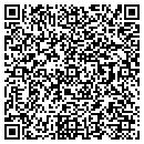 QR code with K & J Blinds contacts