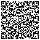 QR code with V V Vending contacts