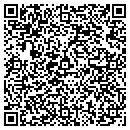 QR code with B & V Dental Lab contacts