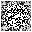 QR code with B & G All In One Inc contacts
