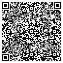 QR code with T V George contacts