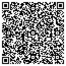 QR code with H&B Custom Framing Inc contacts