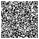 QR code with M J B Tile contacts
