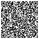 QR code with P R Schatz Inc contacts
