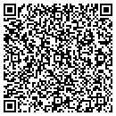 QR code with R Weaver Construction contacts