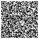 QR code with M & G Signs Const contacts
