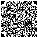 QR code with K B Vapor contacts