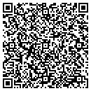 QR code with B and D Bedding contacts
