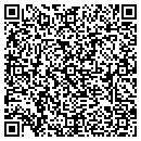 QR code with H 1 Trading contacts