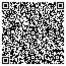 QR code with H Bess James contacts