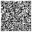 QR code with H J Kalinec contacts