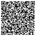 QR code with T S R Inc contacts