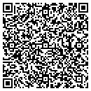 QR code with P Shoemaker Sales contacts