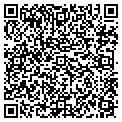 QR code with B C & M contacts
