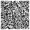 QR code with P & R Remodeling Inc contacts