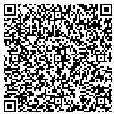 QR code with H W Thener Co contacts