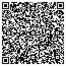QR code with H M Ballif contacts