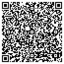 QR code with P & R Electric Co contacts