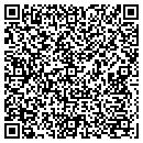 QR code with B & C Staircase contacts