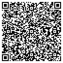 QR code with B Harrington contacts