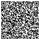 QR code with P R Fyvie & Associates Inc contacts