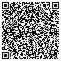 QR code with P & R contacts