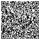 QR code with N Estrella contacts