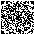 QR code with R & D contacts
