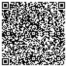 QR code with B and W Dragline Service contacts