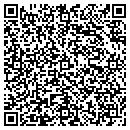 QR code with H & R Decorating contacts