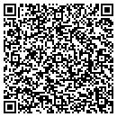 QR code with H C Oregon contacts