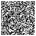 QR code with James W Hall contacts