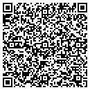 QR code with E Cranford contacts